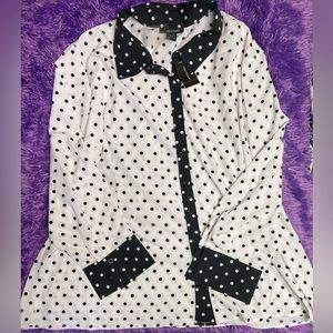 Ashley Stewart Button up Blouse